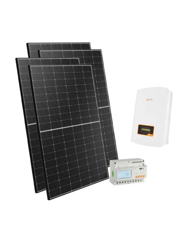 Kit fotovoltaico trifásico 6800W inversor Solis 6kW función de entrada cero