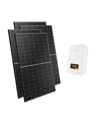 Three-phase photovoltaic Kit 6800W inverter Solis 6kW connected to grid