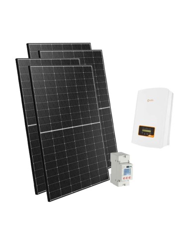 Kit Fotovoltaico monofásico 5100W inversor Solis 4kW función de entrada cero