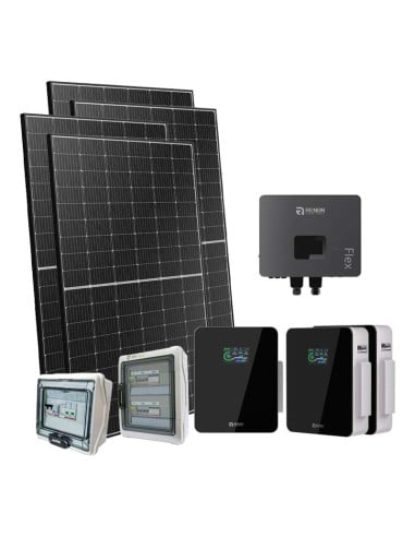 Einphasiges Photovoltaik-Kit 6800W Renon Power 6kW Lithium Xcellent 15.36kWh