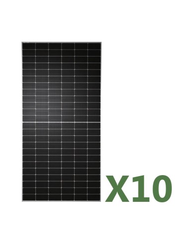 Set 10 panneaux solaire photovoltaïque 590W total 5900W monocristallin TW Solar