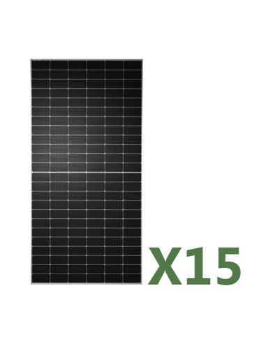 Set 15 panneaux solaire photovoltaïque 590W total 8850W monocristallin TW Solar