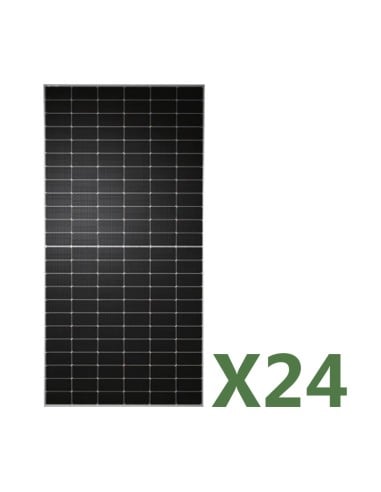 Set 24 panneaux solaire photovoltaïque 590W total 14160W monocristallin TW Solar