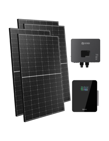 Einphasiges Photovoltaik-Kit 5100W Renon Power 4.6kW Lithium Xcellent 5.12kWh