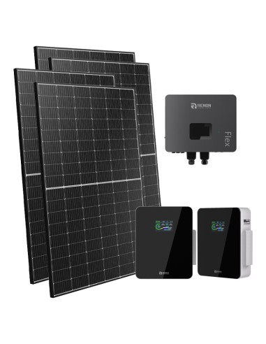 Einphasiges Photovoltaik-Kit 5100W Renon Power 4.6kW Lithium Xcellent 10.24kWh