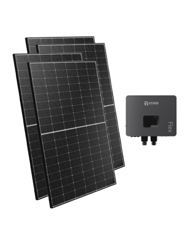 Kit photovoltaïque monophasé 5100W Renon Power 4.6kW conçu pour le stockage