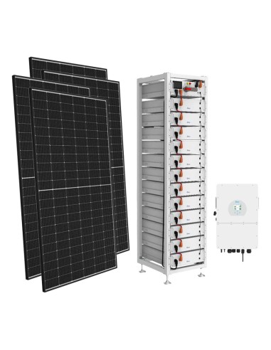 Off-Grid three-phase photovoltaic kit 30300W 30kW DEYE inverter BOS-GM 30.72kWh