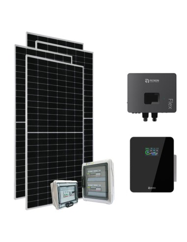 Einphasiges Photovoltaik-Kit 4950W Renon Power 4.6kW Lithium Xcellent 5.12kWh