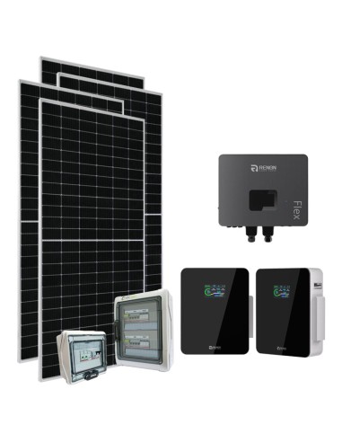 Einphasiges Photovoltaik-Kit 4950W Renon Power 4.6kW Lithium Xcellent 10.24kWh