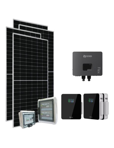 Einphasiges Photovoltaik-Kit 6600W Renon Power 6kW Lithium Xcellent 15.36kWh