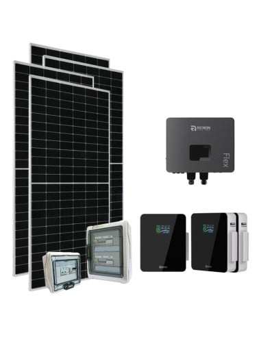 Kit Fotovoltaico Monofásico 7700W Plus Renon Power 6kW Litio Xcellent 15.36kWh