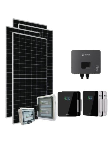 Einphasiges Photovoltaik-Kit 7700W Renon Power 6kW Lithium Xcellent 20.48kWh