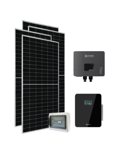 Off-Grid single-phase photovoltaic kit 3300W Renon Power 4.6kW Xcellent 5.12kWh