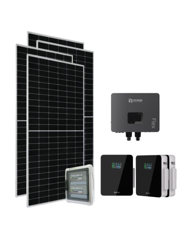 Einphasiges Off-Grid-Photovoltaik-Kit 5500W Renon Power 4.6kW Xcellent 15.36kWh