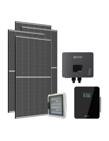 Off-Grid single-phase photovoltaic kit 4950W Renon Power 4.6kW Xcellent 5.12kWh