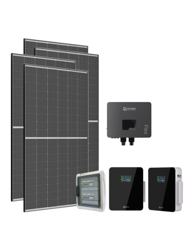 Einphasiges Off-Grid-Photovoltaik-Kit 4950W Renon Power 4.6kW Xcellent 10.24kWh