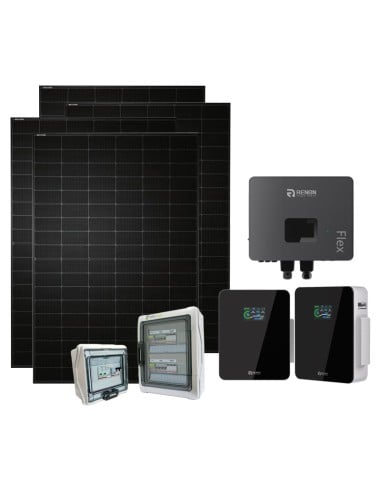 Einphasiges Photovoltaik-Kit 6020W Plus Renon Power 6kW Lithium Xcellent 10.24kWh