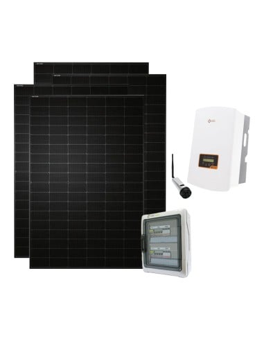 Photovoltaic Kit 5160W single-phase inverter Solis 5kW 2 MPPT connected to grid