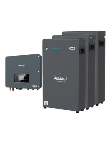 Single-phase storage system 4kW inverter Zucchetti LV ZSX5000 S lithium 15.3kWh