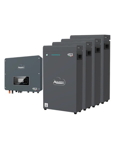 Single-phase storage system 5kW inverter Zucchetti LV ZSX5000 S lithium 20.4kWh