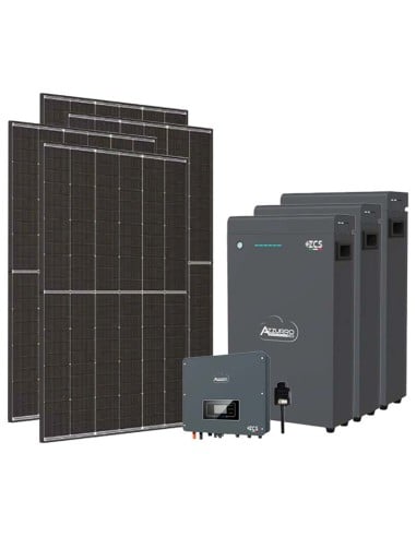 Einphasige Photovoltaik-Kit 4500W-inverter Zucchetti 4kW Akku ZSX5000 S 15.3kWh