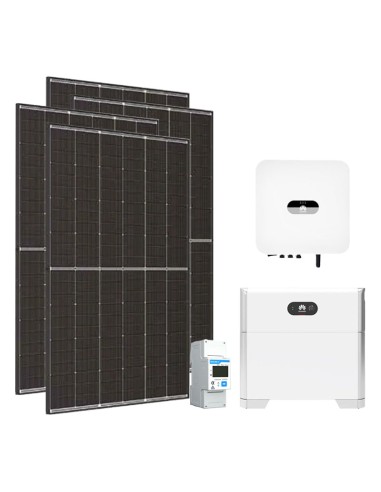 Einphasiger Photovoltaik-Kit 3600W-inverter Huawei 3kW lithium LUNA2000 5kWh