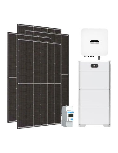 Einphasiger Photovoltaik-Kit 6300W-inverter Huawei 6kW lithium LUNA2000 15kWh