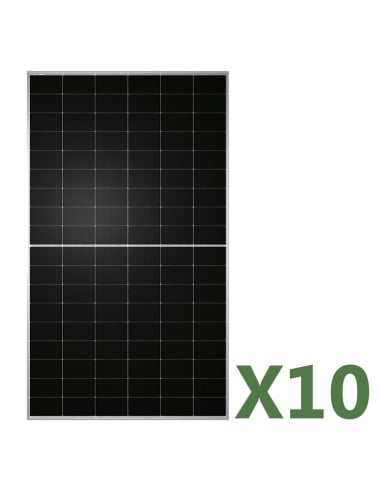 Set 10 Doppelseitiges Photovoltaik-Solarmodulen 500W Gesamt 5000W mono TW Solar