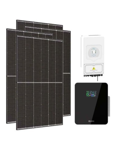 Einphasiger Photovoltaik-Kit 4500W-inverter Deye 3.6kW lithium Xcellent 5.12kWh