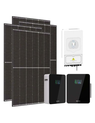 Einphasiger Photovoltaik-Kit 4500W-inverter Deye 3.6kW lithium Xcellent 10.24kWh