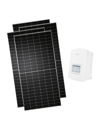 Serie Base: vendita online Kit fotovoltaico monofase 4130W inverter Solis 3.6kW predisposto per accumulo