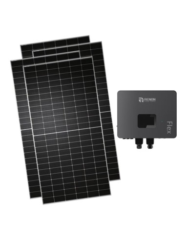 Single-phase photovoltaic kit 5900W Renon Power 4.6kW designed for storage