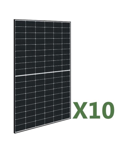 Set de 10 paneles solar fotovoltaico 435W total 4350W mono Astronergy N5s