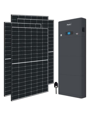 Einphasiger Photovoltaik-Kit 3045W-inverter Zucchetti 3kW Akku lithium 5.12kWh