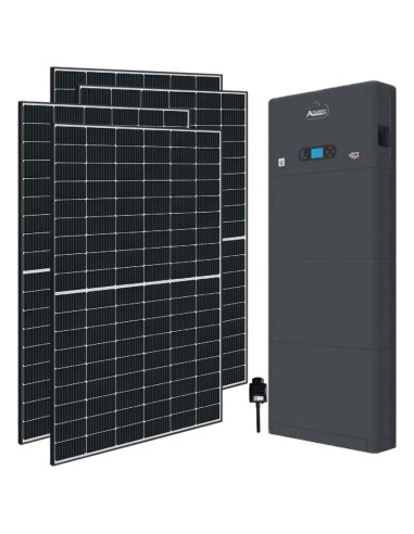 Serie Pro: vendita online Kit fotovoltaico monofase 3045W inverter Zucchetti 3kW accumulo litio 5.12kWh