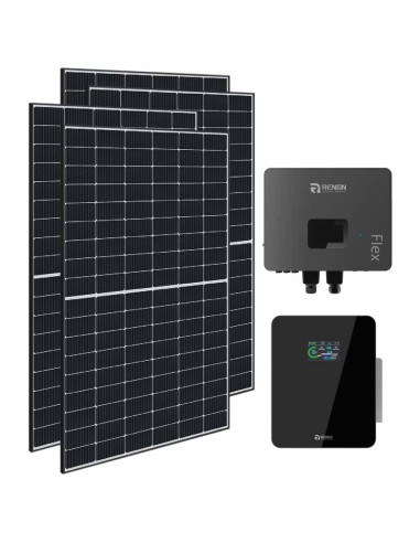 Einphasiges Photovoltaik-Kit 5220W Renon Power 4.6kW Lithium Xcellent 5.12kWh