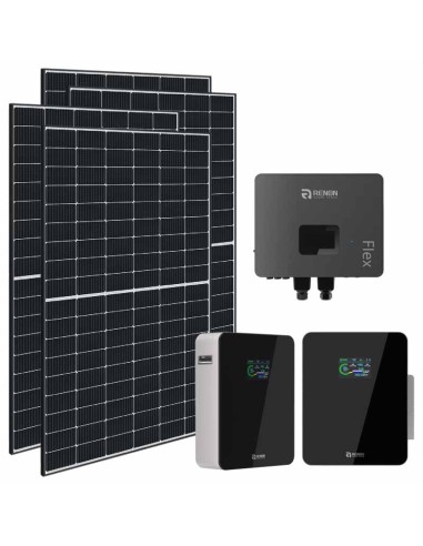 Einphasiges Photovoltaik-Kit 5220W Renon Power 4.6kW Lithium Xcellent 10.24kWh