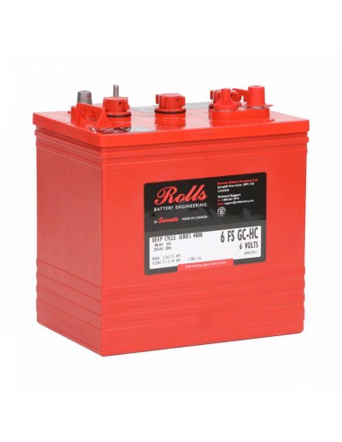 Batería 235Ah 6V flooded deep cycle Rolls Battery