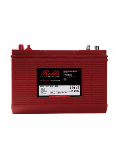 Battery 130Ah 12V flooded deep cycle Rolls Battery