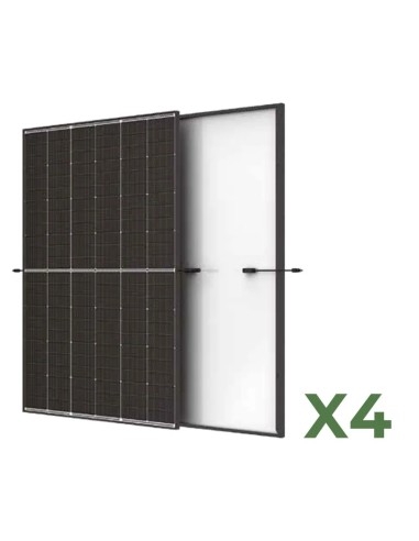 Set de 4 paneles solar fotovoltaico 435W total 1740W mono TRINASOLAR Vertex S+