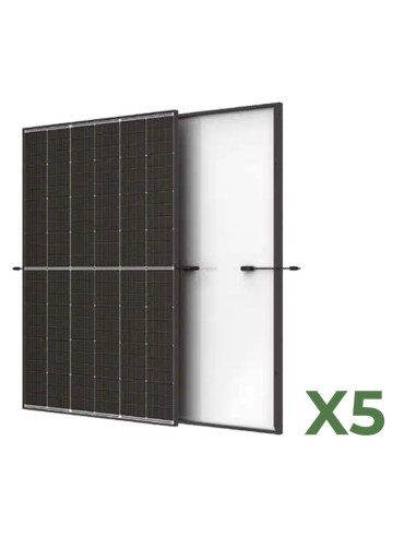 Set pannelli fotovoltaici: vendita online Set di 5 pannelli solari fotovoltaici 435W tot. 2175W mono TRINASOLAR Vertex S+