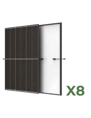 Set de 8 paneles solar fotovoltaico 435W total 3480W mono TRINASOLAR Vertex S+