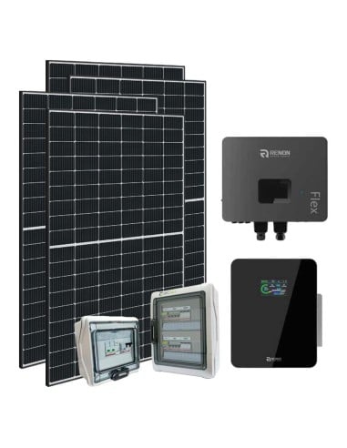 Einphasiges Photovoltaik-Kit 5220W Renon Power 4.6kW Lithium Xcellent 5.12kWh