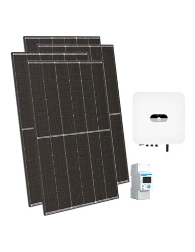 Single-phase photovoltaic kit 3600W Huawei inverter 3kW designed for storage