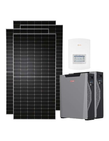 Serie Pro: vendita online Kit fotovoltaico monofase 3540W inverter Solis 3kW litio Weco 5k3 XP 10.7kWh