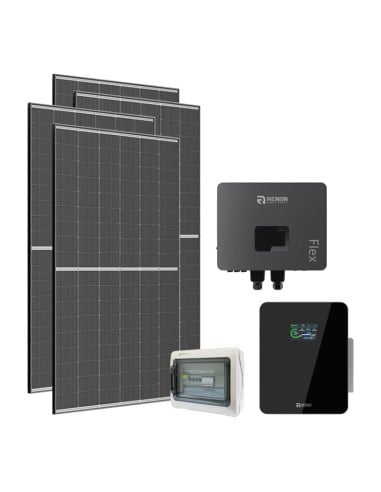 Kit Fotovoltaici Off-Grid: vendita online Kit Fotovoltaico monofase Off-Grid 3045W Renon Power 6kW litio Xcellent 5.12kWh