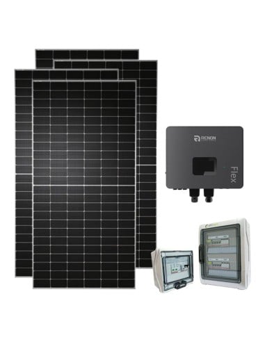 Kit fotovoltaico monofásico 7080W inversor Renon Power 6kW entrada cero