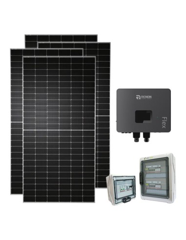 Kit photovoltaïque monophasé onduleur 7080W Renon Power 6kW entrée zéro