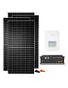 Serie Pro: vendita online Kit fotovoltaico monofase 4720W PRO inverter ibrido Solis 4.6kW Pylontech 4.8kWh