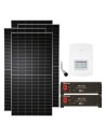 Serie Pro: vendita online Kit fotovoltaico monofase 4130W PRO inverter Solis 3.6kW Dyness A48100 9.6kWh